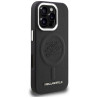 Case Karl Lagerfeld Initial & Metal Logo MagSafe for iPhone 16 Pro / black
