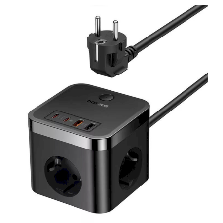 Baseus PowerCombo Cube Power strip 3AC+2U+2C