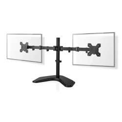 Nedis MMDOSD110BK Desk Monitor Mount 2 screens 15–32" 75 x 75/100 x 100 (full motion)