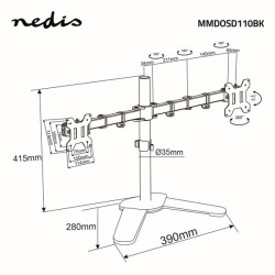 Nedis MMDOSD110BK