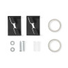 Nedis TVCC110BK Decorative cable duct 110 x 6 cm / black