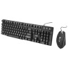 Lamex LXKM203 LTC 3in1 Gaming Computer Set - Mouse, Keyboard, Mouse Pad