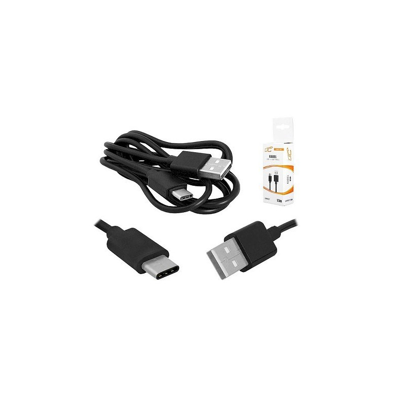 Lamex LX8427-1.5 USB - USB Type-C Data and Charging Cable 1.5m / black