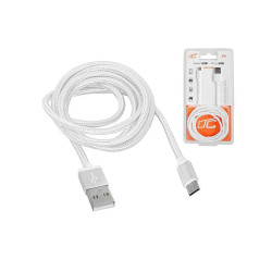 Lamex LX8451-2 USB - Micro USB Data and Charging Cable 2m / white