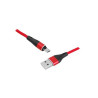 Lamex LX8571R USB-micro USB 1m / red