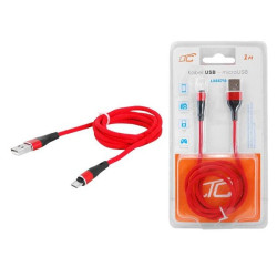 Lamex LX8571R USB-micro USB 1m / red