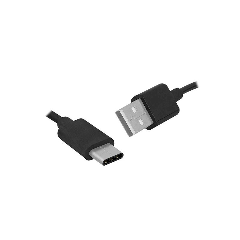 Lamex LX8427 USB - USB type C Data and Charging Cable 1.5m / black