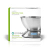 Nedis KASC111SI Kitchen Scales Digital | Stainless Steel | Timer Function | Thermometer Function