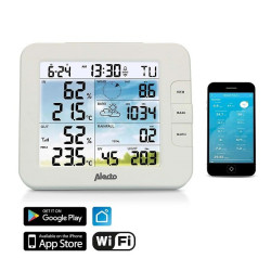 Alecto WS5400 Meteorological Station WS6610 Professional 8 in 1 Wi-Fi