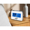 Lamex LXSTP05S LTC Alarm Clock with Thermometer / silver-white