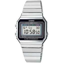 CASIO A700WE-1AEF Unisex watch / Silver