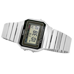 CASIO A700WE-1AEF Unisex watch / Silver