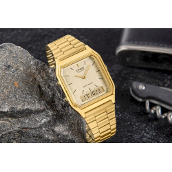 CASIO AQ-230GA-9DMQYES Men's watch / Gold