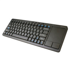 Omega OKB004B Wireless Keyboard + TouchPad For Smart TV / Android / MacOS / Linux / iTV / 2.4 Ghz USB (ENG)