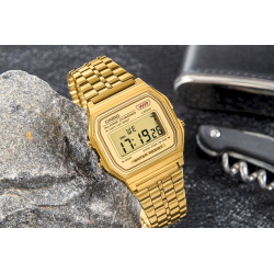 CASIO A158WETG-9AEF Vintage watch / Gold