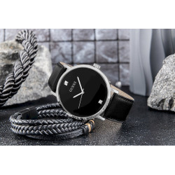 Guess GW0009G1 Men's watch / black - silver