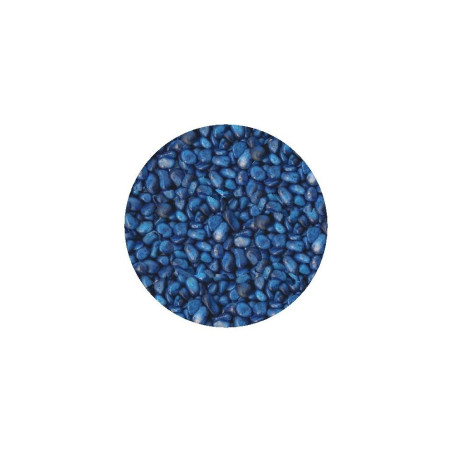 Gruntas akvariumui mėlynas 5-8mm 1kg
