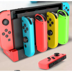 iPega 9186 Charger Dock pro N-Switch a Joy-con / black/red