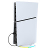 iPega P5S025S Vertical Stand with RGB for PS5 Slim/PS5 Pro White
