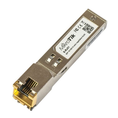 MikroTik S-RJ01 SFP RJ45 Module 1.25Gb/s 100m