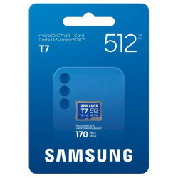 Samsung T7 microSDXC MB-MB512T/WW Memory Card 512GB