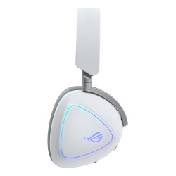 ASUS ROG Delta II Laisvų rankų įranga Vielinis ir Bevielis Su lankeliu Žaidimams C tipo USB Bluetooth Balta