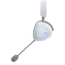 ASUS ROG Delta II Laisvų rankų įranga Vielinis ir Bevielis Su lankeliu Žaidimams C tipo USB Bluetooth Balta