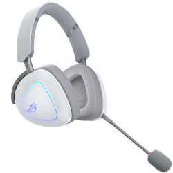 ASUS ROG Delta II Laisvų rankų įranga Vielinis ir Bevielis Su lankeliu Žaidimams C tipo USB Bluetooth Balta