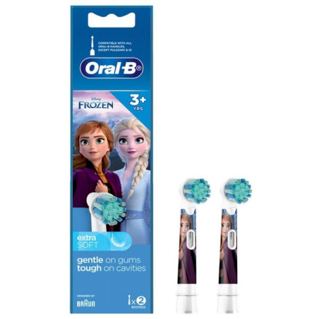 Braun EB10-2 Frozen Electric Toothbrush Heads for Children 2pcs