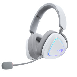 ASUS ROG Delta II Laisvų rankų įranga Vielinis ir Bevielis Su lankeliu Žaidimams C tipo USB Bluetooth Balta