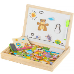 Extralink Toys EX.97249 Double-Sided Magnetic Whiteboard