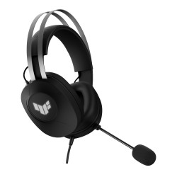 ASUS TUF Gaming H1 Gen II Laisvų rankų įranga Vielinis Su lankeliu Žaidimams USB A tipo Juoda