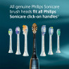 Philips HX6058/87 Replacement Toothbrush Heads 8pcs