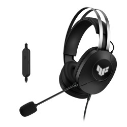 ASUS TUF Gaming H1 Gen II Laisvų rankų įranga Vielinis Su lankeliu Žaidimams USB A tipo Juoda