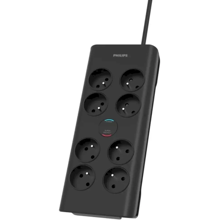 Philips SPN7080BA/60 Surge Protector 8 AC outlets 2m