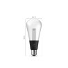 Philips Hue White and color Ambiance Intelligent Light Bulb E27 ST72