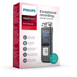 Philips DVT6115 Voice Recorder 8GB memory / USB / memory card slot