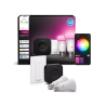 Philips Hue Bridge Pro + 2 x E27 + dimmer switch Smart Lighting Starter Kit