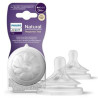Philips Avent SCY962/02 Natural Response Silicone Teats Slow Flow 0M+ (2 pcs)