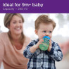 Philips Avent SCF553/05 Easy Sip Training Cup 260ml 9M+ Silicone Spout / blue