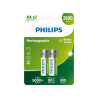 Philips Rechargable battery AA NiMH 2600mAh 2pcs
