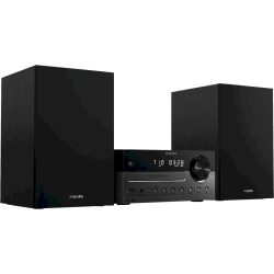 Philips TAM4505M2/12 Micro Music System with Bluetooth, DAB+ / black