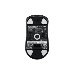 ASUS ROG Harpe Ace Mini kompiuterio pelė Žaidimams Abiems rankoms RF Wireless + Bluetooth + USB Type-C Optinis 42000 DPI