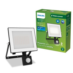 Philips Lois LED Floodlight 30W 3200lm 5000K IP65 Motion Sensor Twilight Sensor