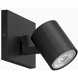 Philips LAMP RUNNER SINGLE SPOT Black Ceiling Spotlight 20W 230V