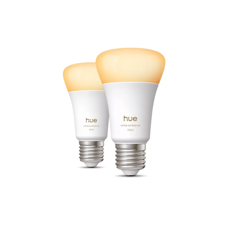 Philips Hue WA 1100lm A60 E27 Light Bulb 2 pcs