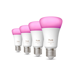 Philips Hue WCA Smart Bulb A60 E27 810lm 4 pcs