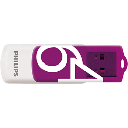 Philips FM64FD05B USB 2.0 Flash Drive Vivid Edition 64GB / purple