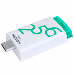 Philips FM25FD175B/00 USB-C 3.2 Gen 1 Flash Drive 256GB Click Spring Green green