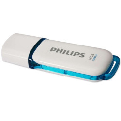 Philips FM16FD75B USB 3.0 Flash Drive 16GB Snow Edition blue